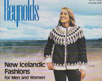 Vintage Knitting Patterns REYNOLDS LOPI 