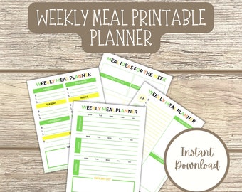 Weekly Meal Planner, Meal Planning, Dinner Ideas, Meal Suggestions, Lunch Ideas