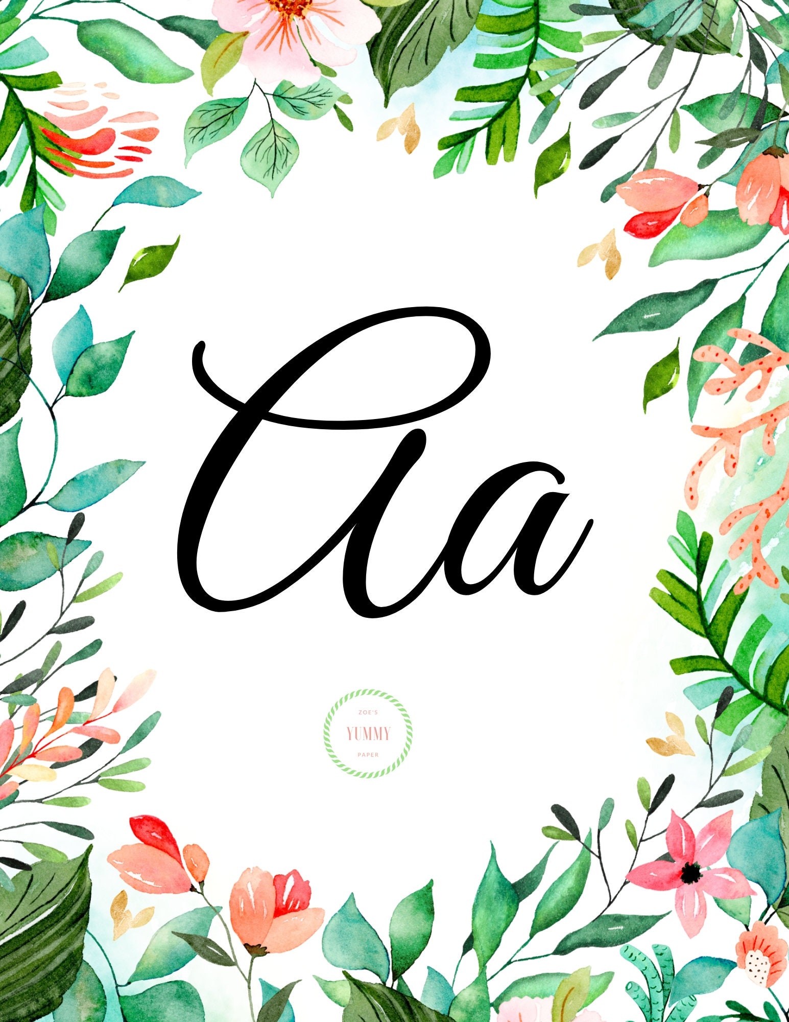 Cursive Alphabet / Alphabet wall cards / ABCs / classroom | Etsy