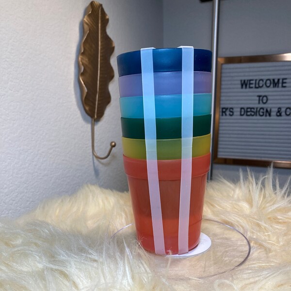 Kids cups 13.5oz - multiple colors & lids