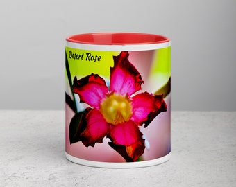 Desert Rose Mug (with Color Inside)