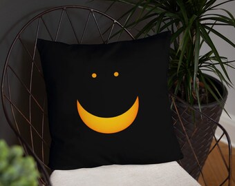 Solar Smile & Frown Pillow