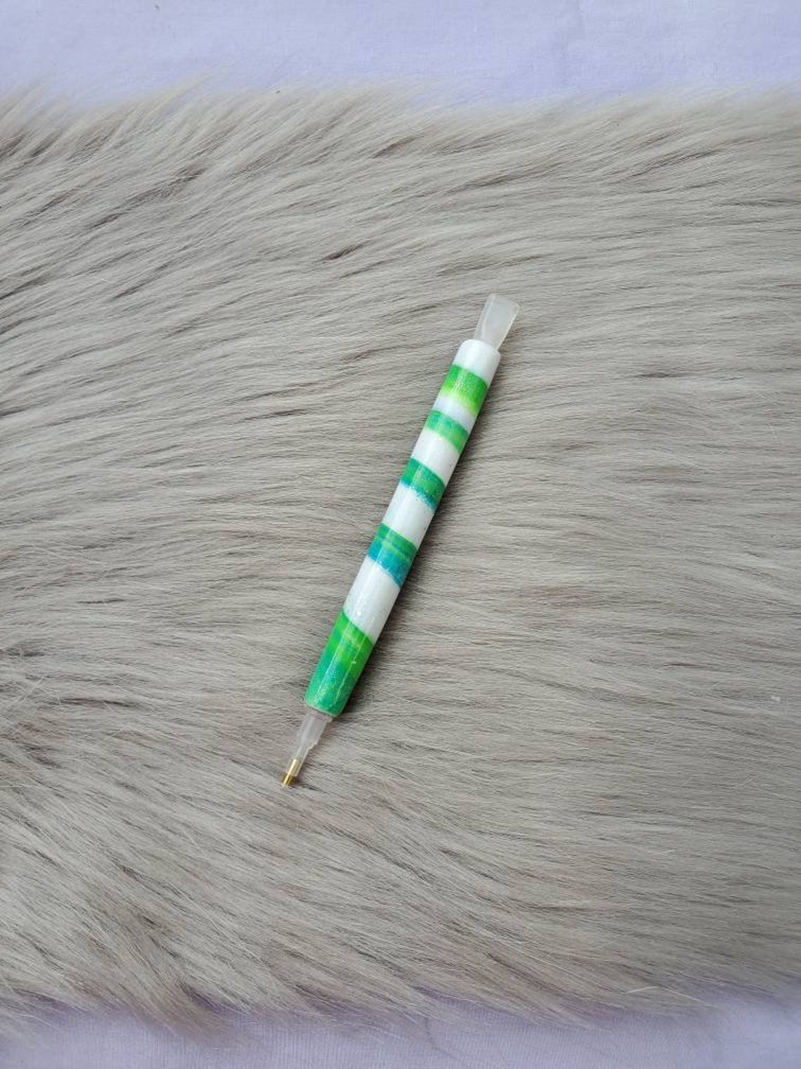 Diamond painting pen with Multiplacer bright green | Etsy