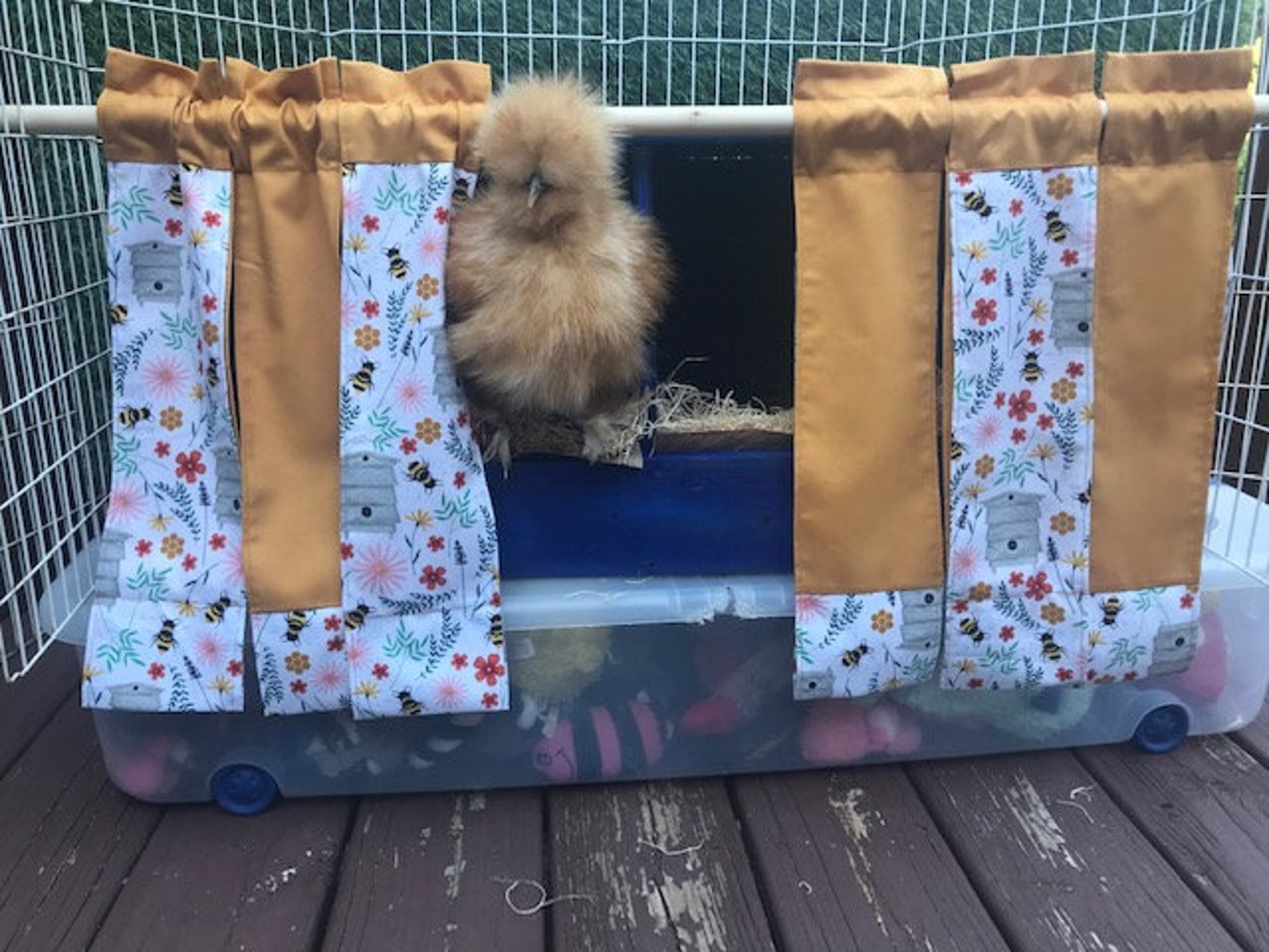 Chicken Nest Box Curtains Etsy
