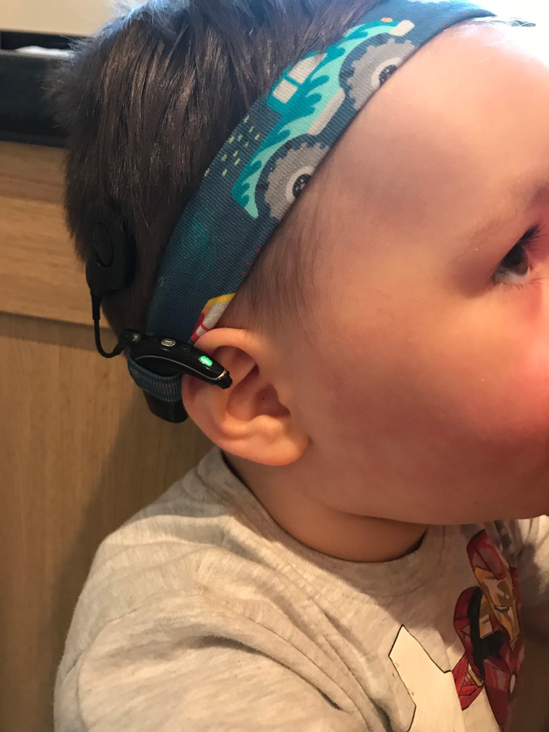 Cochlear Implant/hearing Aid Headband for Children Etsy UK
