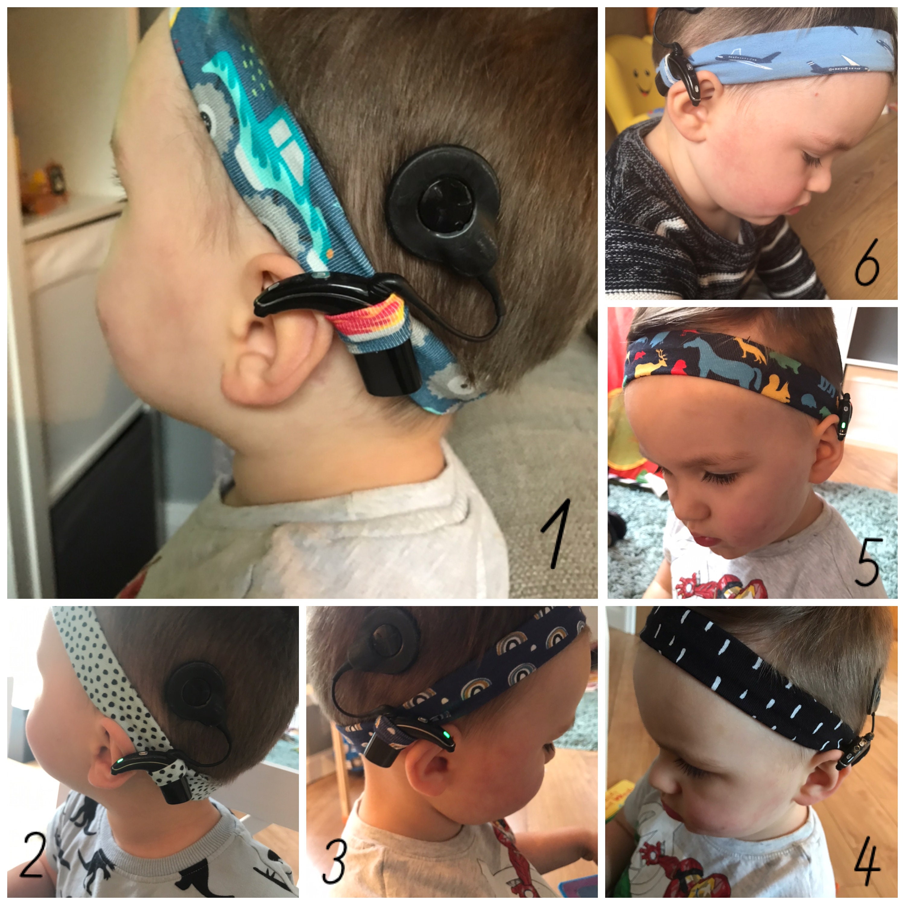 Cochlear Implant/hearing Aid Headband for Children Etsy UK
