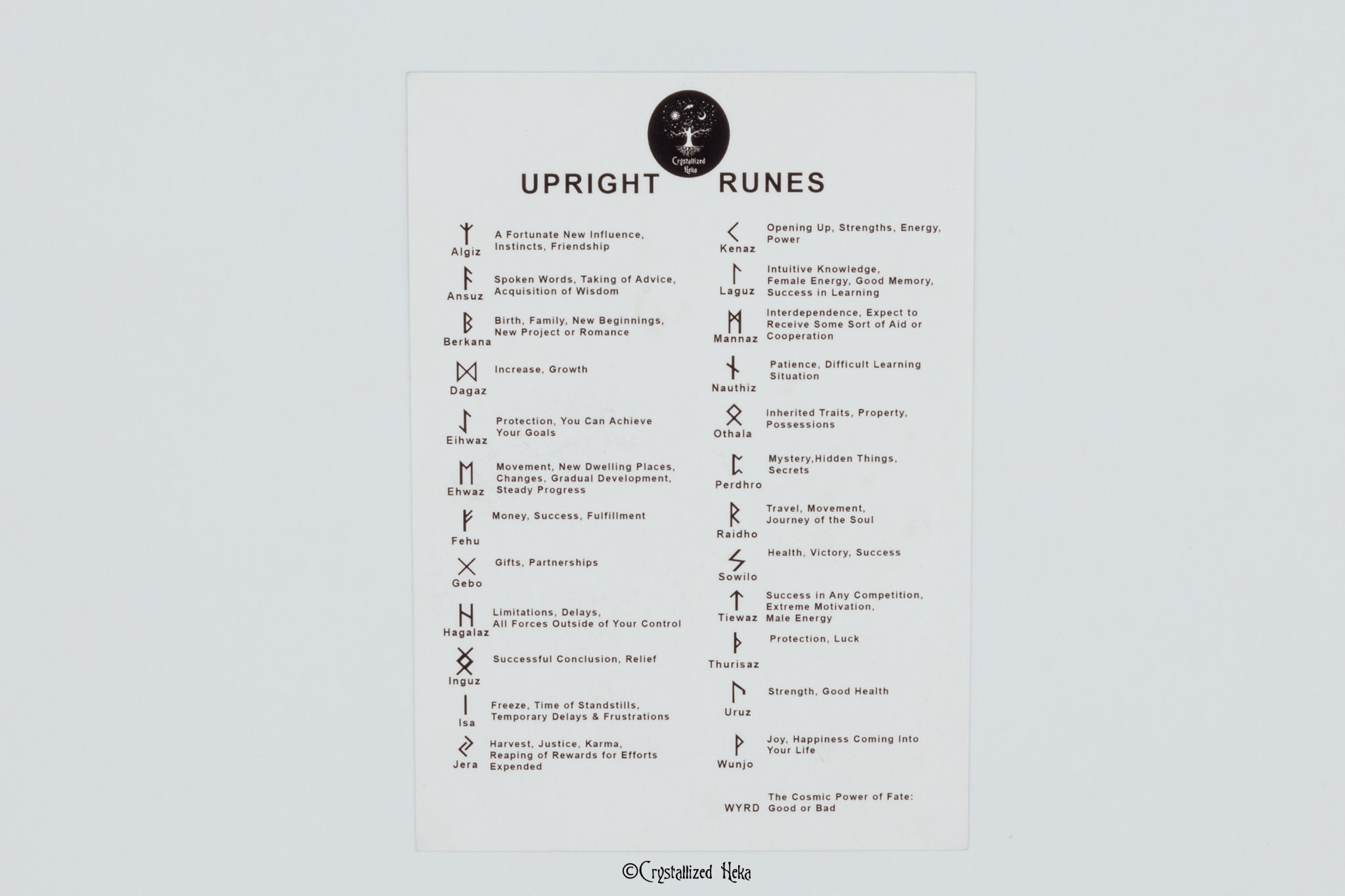 Acrylic Silver Moons and Gold Stars Rune Set Elder Furthark - Etsy