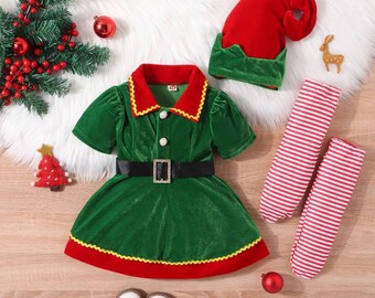 Baby Girl Elf Costume