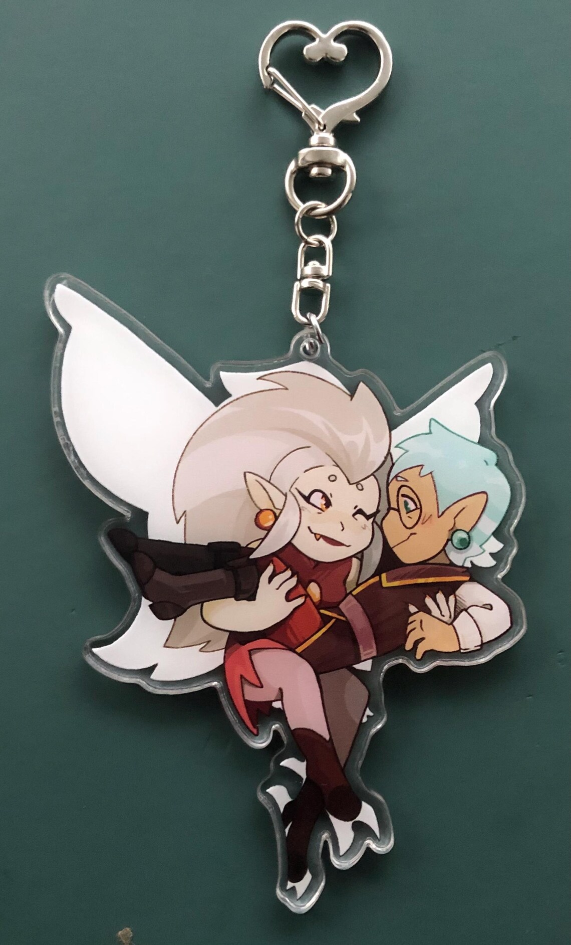 Toh Keychain TOH Charm/keychain: the Owl House, Raeda, Raine Whispers, Eda Clawthorn ...
