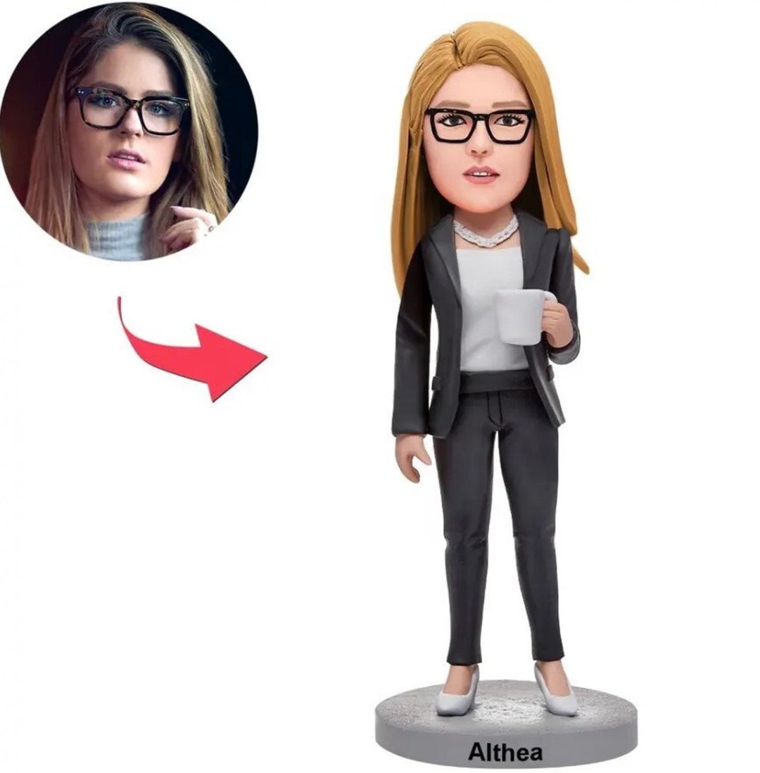 Custom Bobbleheads Figures Sculpted Bobble Head Personalized Etsy