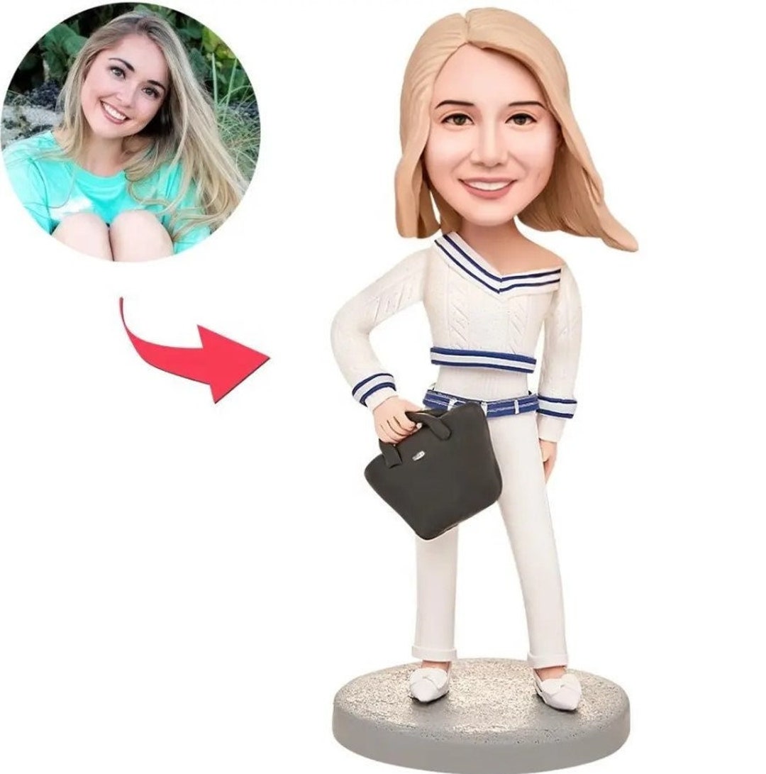 Custom Bobbleheads Figures Sculpted Bobble Head Personalized Etsy