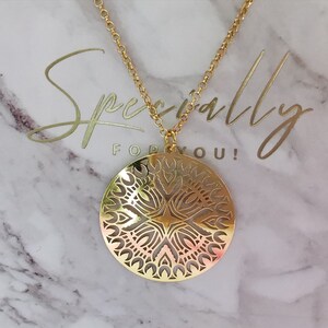 Mindfulness Necklace Etsy UK