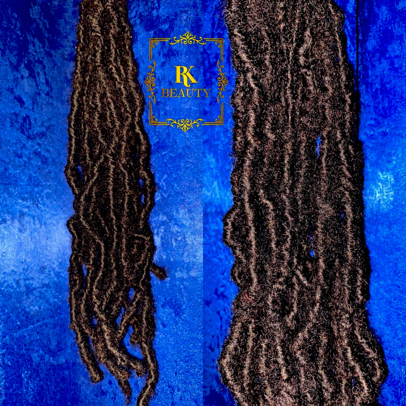 Human Hair Loc Extensions 10 Locs Per Bundle Etsy