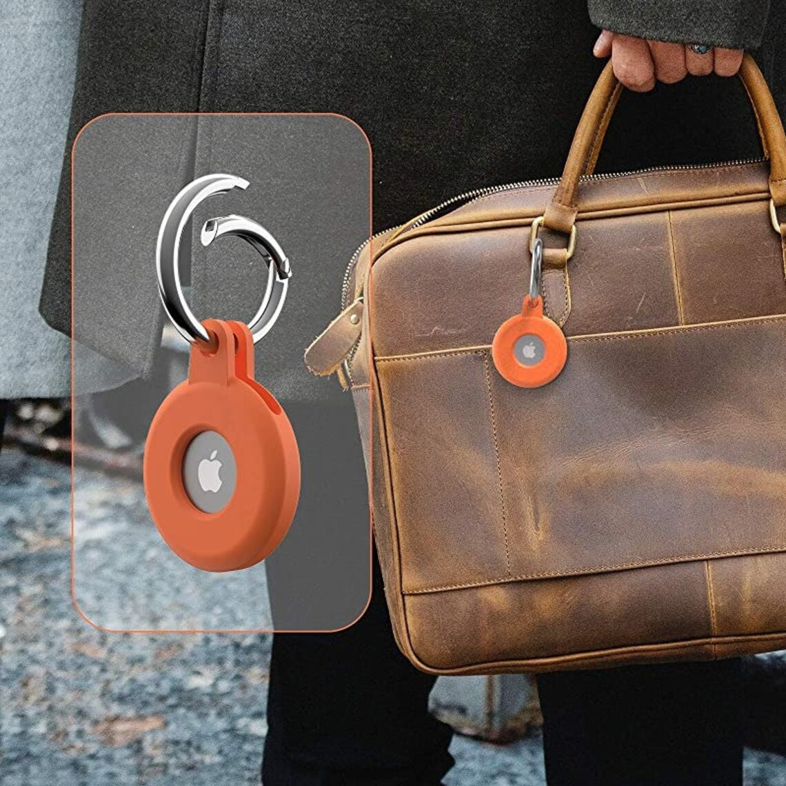 Airtag For Apple AirTag Case Silicone Protector Bumper Case Etsy