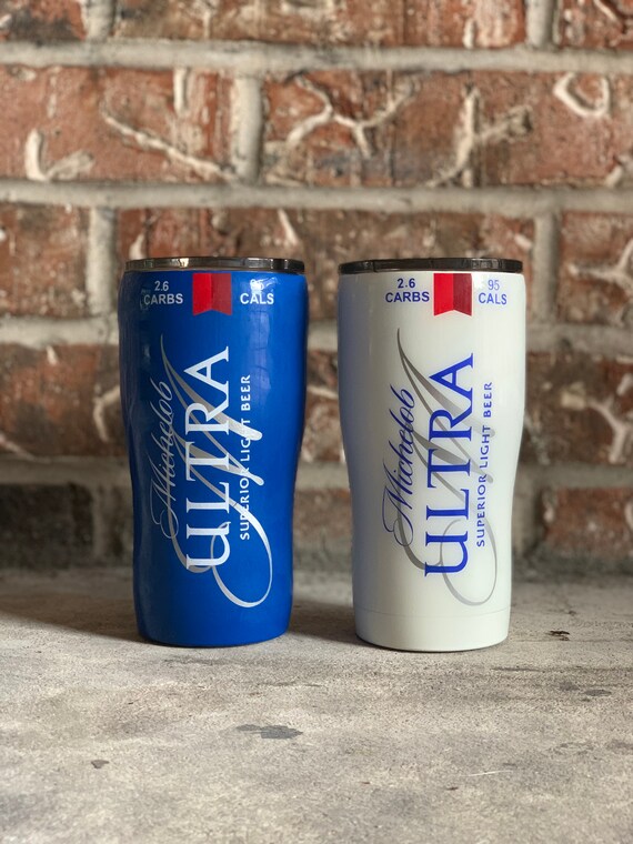 Michelob Ultra Inspired Tumbler Beer Can Cup Yeti Gift for Him