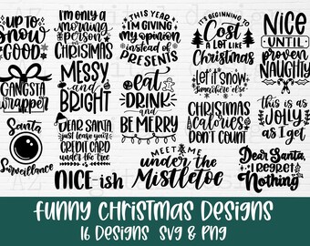 Download Funny Christmas Svg Etsy