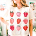 Strawberries png, vintage strawberry png, strawberry festival png, berry png, summer png, strawberry clipart, strawberry sublimation, dtf