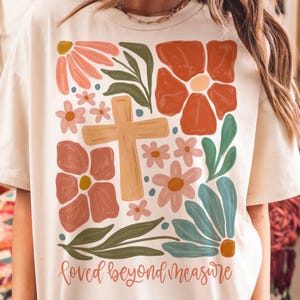 Amado além da medida png cristão, sublimação, dtf, png dia dos namorados, png Jesus, png floral, png cruz, png versículo da bíblia, png escritura
