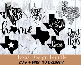 Texas svg bundle hand drawn | Texas outline svg | Texas home svg | Texas png svg | Texas state svg | hey y'all svg | Texas cities svg