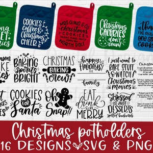 Julgrytlapp svg | grytlapp svg | jul svg | kök svg | grytlapp svg | julförkläde svg | ugnvante svg Cricut bundle