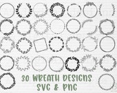 Wreath svg bundle circle svg bundle floral wreath svg heart laurel wreath svg wedding wreath svg wreath monogram svg circle frame