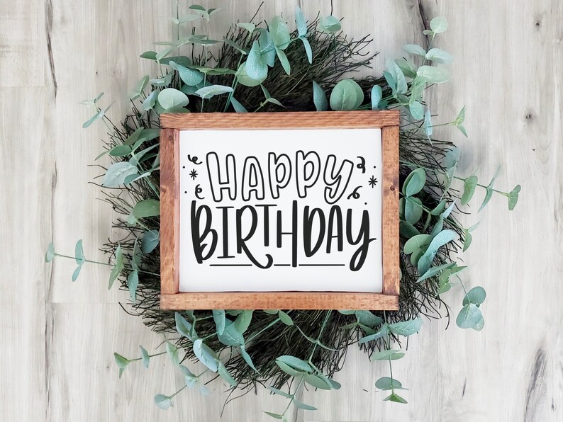Happy birthday svg bundle hand lettered | birthday svg | birthday party svg | birthday cake svg | birthday party svg png | birthday clipart image 5