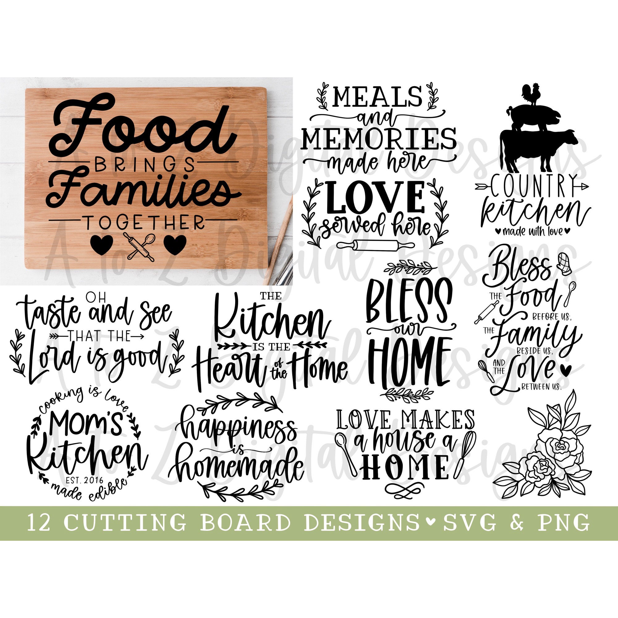 Grandma's Kitchen SVG, Grandmas Kitchen Sign SVG, Kitchen Quote Decor SVG,  Kitchen Decoration Gift, Cooking, Cut Files for Cricut, Svg, Png -   Israel