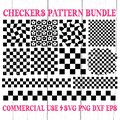 Checkers svg bundle, distressed checkers svg png, checkers png, checkers pattern svg, grunge checkers svg, retro checkers svg, vector dxf