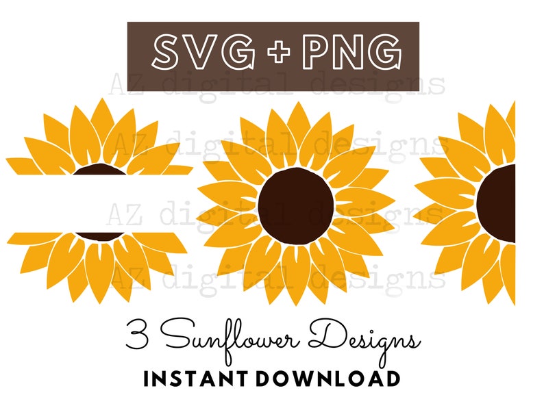 Free Free 329 Sunflower Half Svg SVG PNG EPS DXF File
