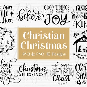 Christian christmas svg christmas svg religious christmas svg christmas svg bundle christian svg jesus christmas svg jesus svg image 1