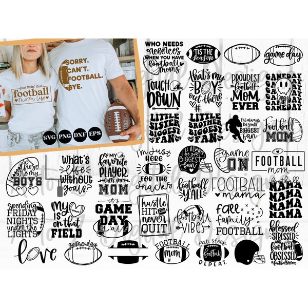 Football svg bundle, football mom svg, game day svg, football mom t-shirt svg, cheer mom svg, fall svg, sports svg, sports numbers svg png