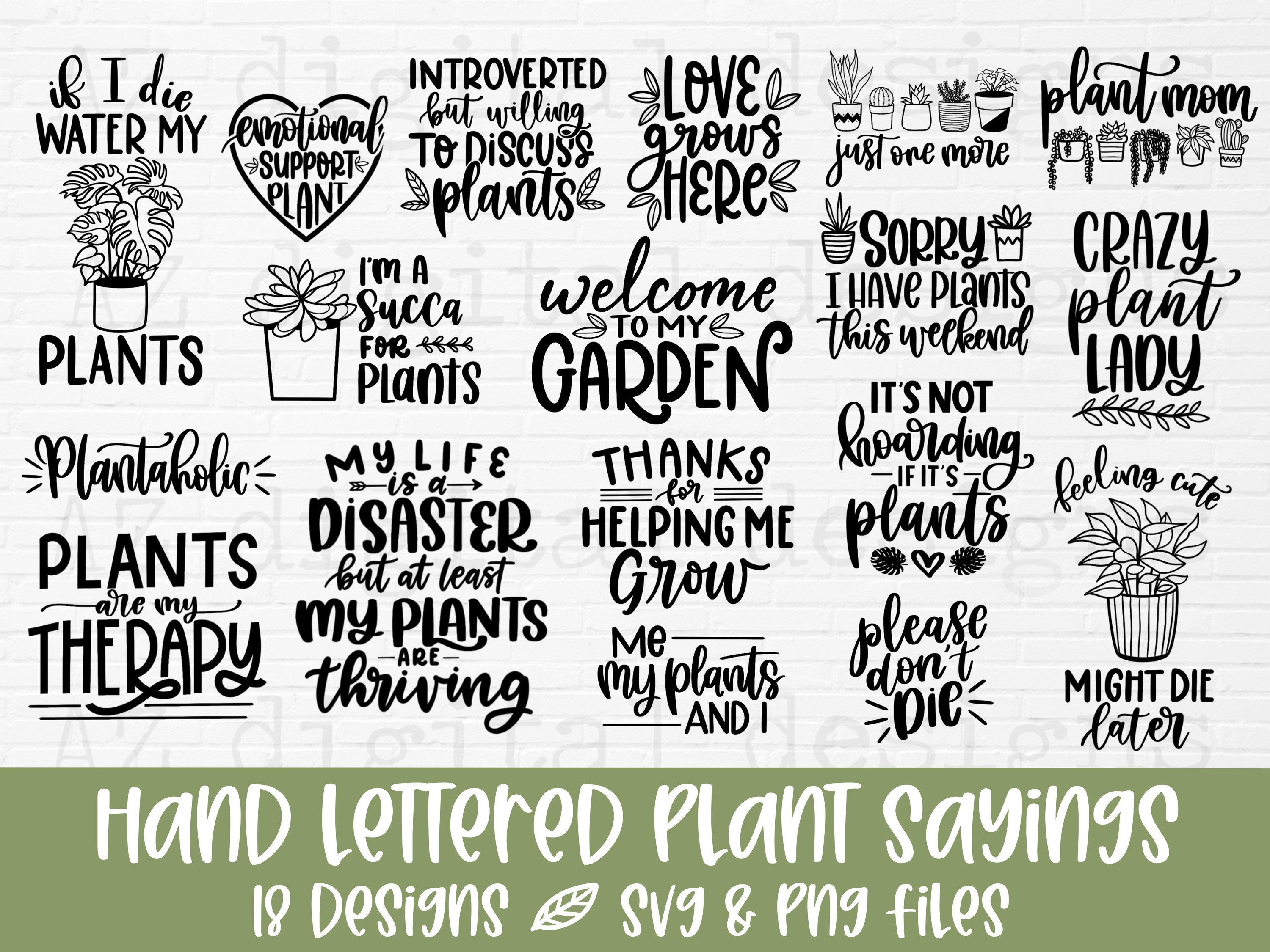 Download Plant Svg Bundle Plant Mom Svg Funny Plant Quote Svg Etsy