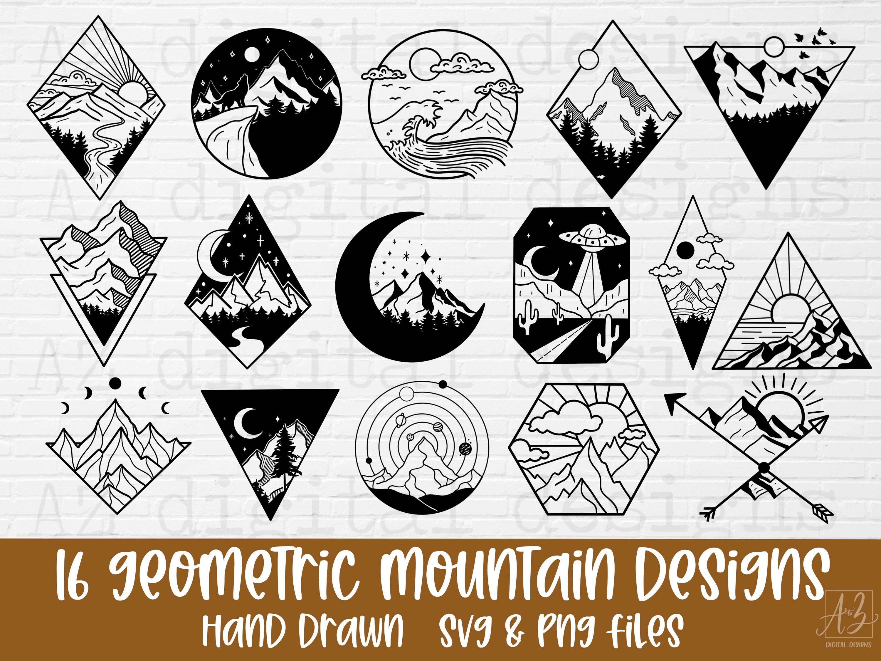 Free Free Geometric Mountain Svg 135 SVG PNG EPS DXF File