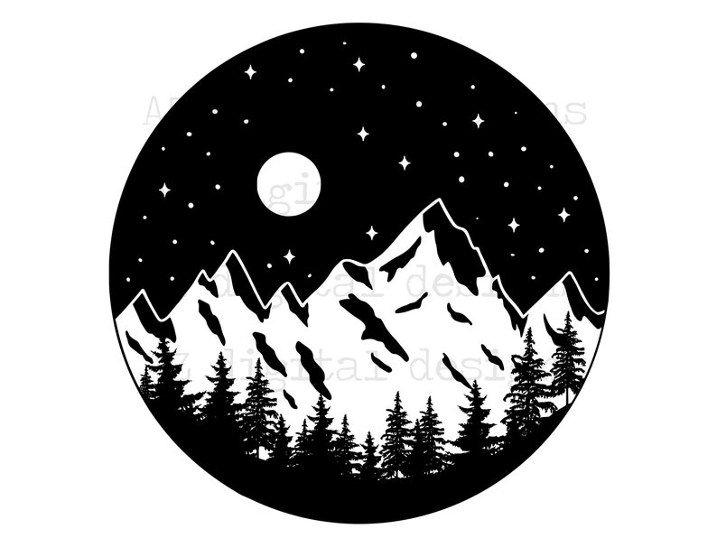 Free Free Mountain Outline Svg 67 SVG PNG EPS DXF File