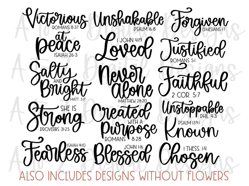 Bible Verse Svg Scripture Svg Christian Svg Jesus Svg - Etsy