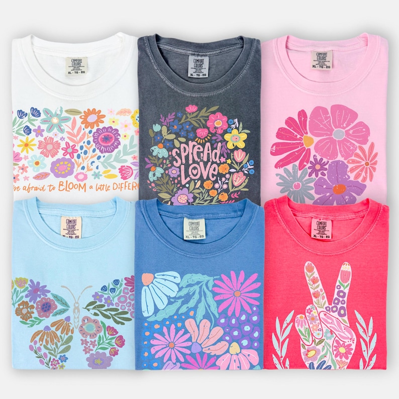 Hippieblommor svg och png-paket 2, dansk blomma svg, retroblomma svg, boho blomma svg, blommig png, boho blommig png svg groovy blomma svg bild 1