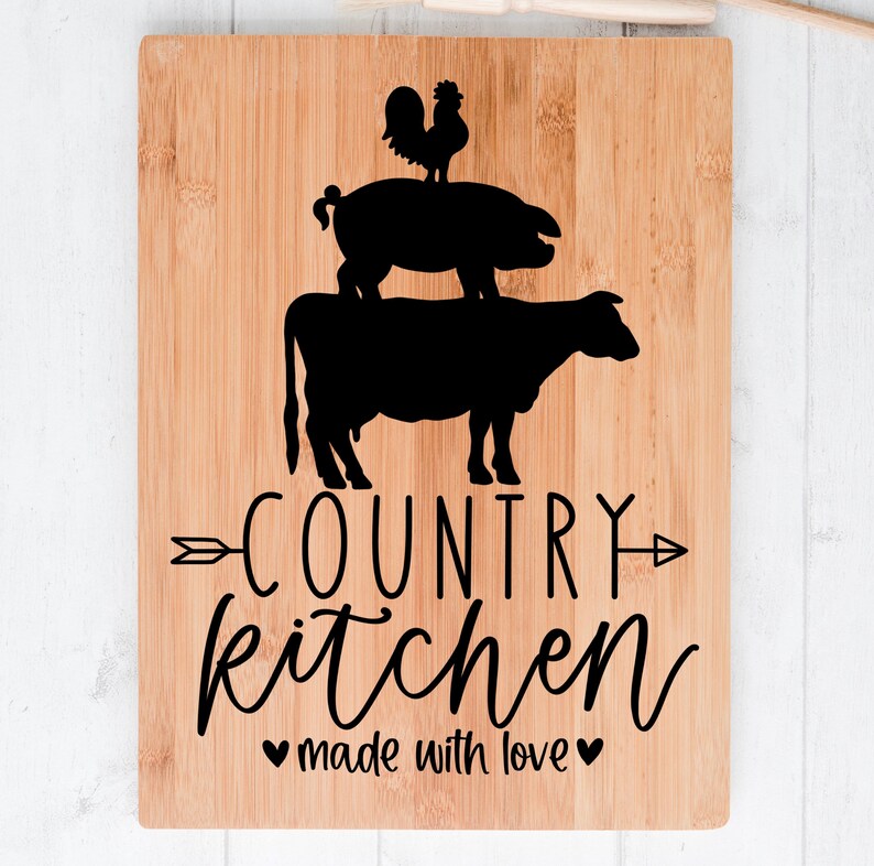 Cutting Board Svg Bundle Kitchen Svg Farmhouse Svg Etsy De Hot Sex