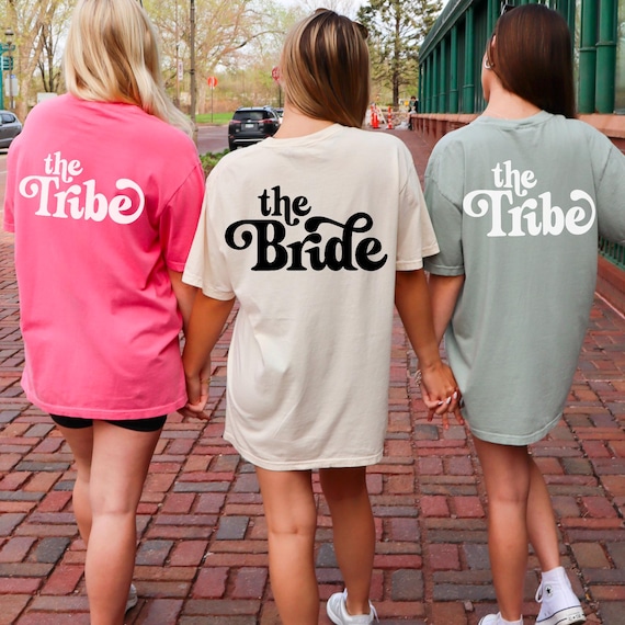Bachelorette shirt svg, bride tribe svg, bridal shower shirt svg, wedding svg, bride svg, retro bachelorette svg, bridal party svg, marriage
