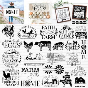 Bundle svg ferme, ferme citations svg, svg agriculteur, pays svg, svg du sud, dictons svg de la ferme, svg poulet, svg de la ferme, svg animaux de la ferme png