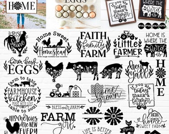 Farm svg bundle, farm quotes svg, farmer svg, country svg, southern svg, farm sayings svg, chicken svg, farmhouse svg, farm animal svg png