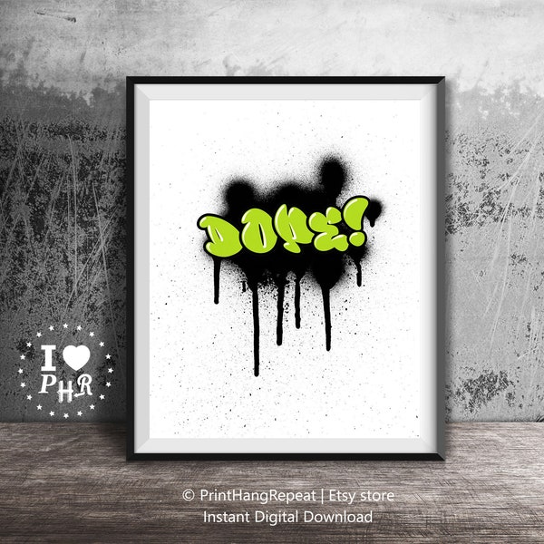 Dope Graffiti Art - Etsy