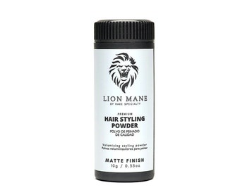 Poudre capillaire - Poudre volumisante et texturante - Poudre coiffante Lion Mane