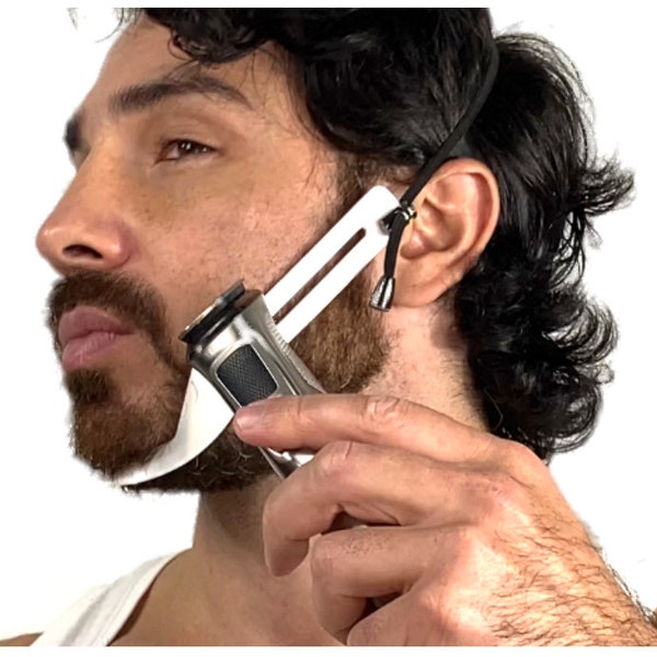 Beard Shaping Tool - Perfect for Straight Top Beard Line - Beardliner Shaping Tool