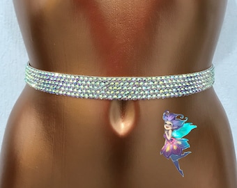 Adjustable rhinestone belt, ballroom belt, bling belt, sparkly belts, ballroom accessories, ballroom jewelry belt, dance belt