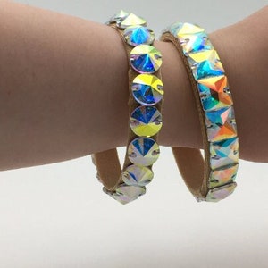 Sparkly Rhinestone Bracelet: Ballroom Dance Jewelry