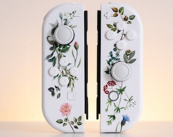 FLOWERS 四季 Nintendo Switch Customized Nintendo Switch Flowers Vines & Laurels Switch