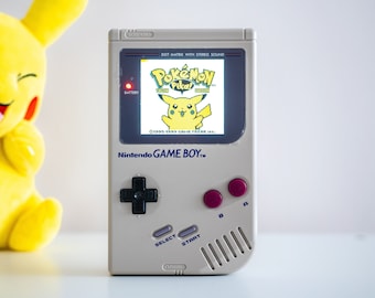 Retro Nintendo Game Boy DMG-01: Backlit IPS Screen Mod
