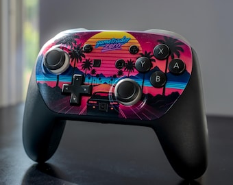 Neon Sunset Switch 2 Pro-controller | Een Pro 2 Synthwave Retrowave-meesterwerk