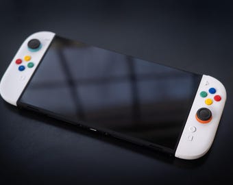 Switch 2 Retro White Joy-cons: Super Famicom / SNES Style Mod - Etsy
