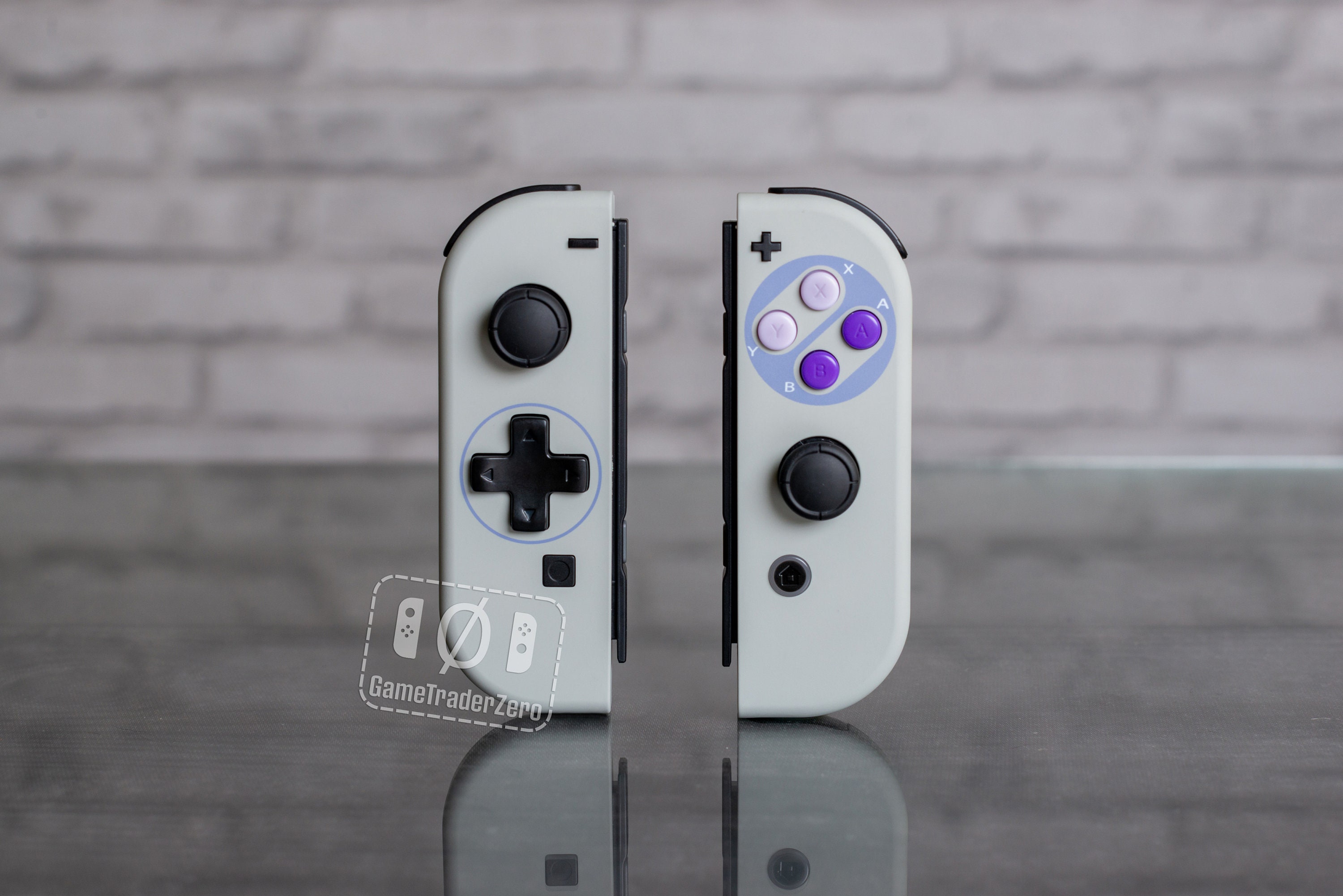 SNES Retro Custom Custom Joy cons for Nintendo Switch – The GameChangers